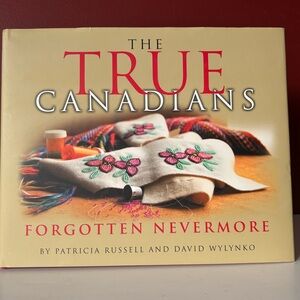 👛 (ANY 2/$30) Métis Nation of Alberta Hard Cover/Dust Jacket: The True Canadians
